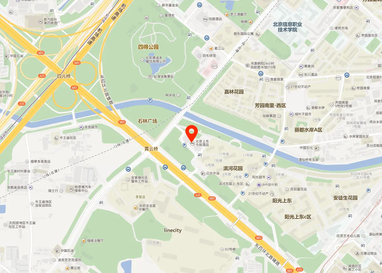 上东公园里地图位置